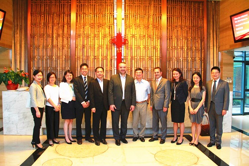 加拿大駐上海總領事一行來天堂硅谷參觀訪問